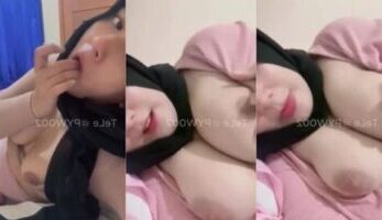Erina Baju Pink Jilbab Real Hyper Jilat Bekas Colmek