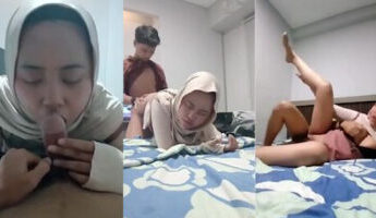 Jilbab Abu Pasmina Lagi Viral Suka di Gaya Doggy